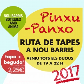 Ruta de Tapes Pinxu Panxo 2017