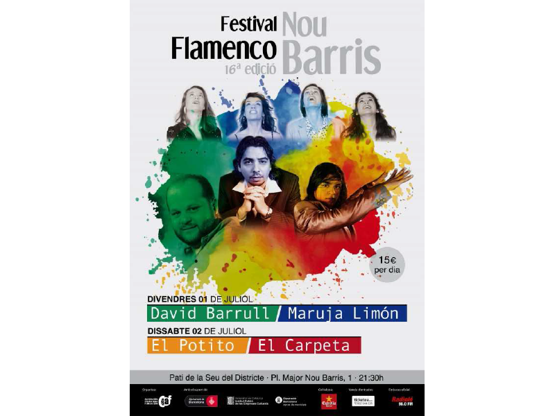 XVI Festival Flamenc dEstiu de Nou Barris