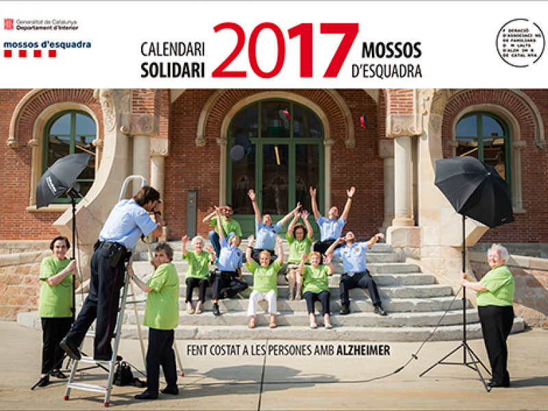 Calendario Solidario 2017 Mossos dEsquadra