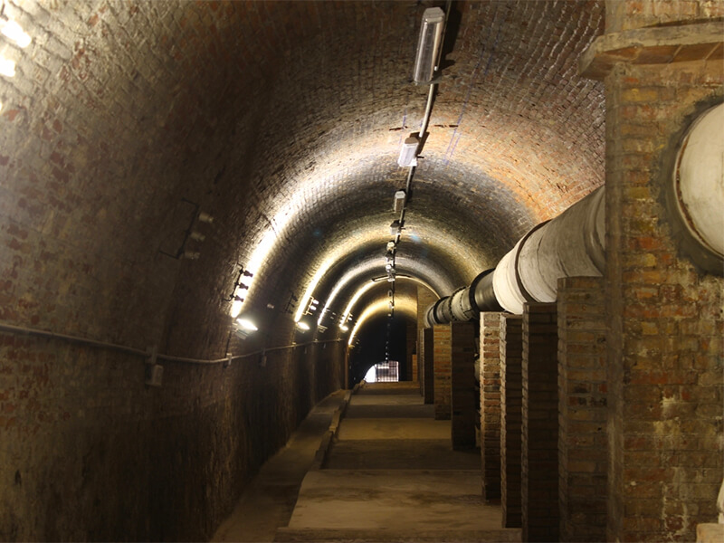 El túnel subterráneo y la Casa de l'Aigua os esperan también en 2020