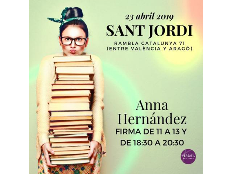 Firma libro Anna Hernández